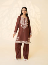 2 PIECE - EMBROIDERED SUIT